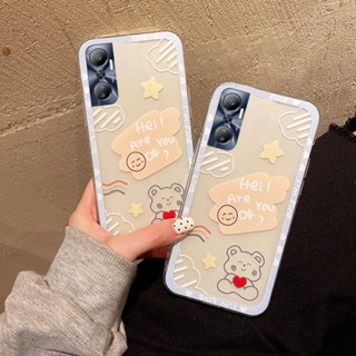 เคสมือถือ TPU แบบนิ่ม ลายการ์ตูนหมีน่ารัก กันตก สําหรับ Infinix Hot 20 Play NFC Hot 20i Hot 20S Hot20 Hot20S Free Fire 4G 5G