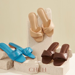 ใส่โค้ด CHUH999 ลด 65 TWISTBYCHUH limited colors รองเท้าแตะ ไซส์ 35-42