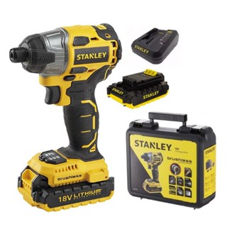 STANLEY สว่านไขควงกระแทกไร้สาย 18 V รุ่น SBI201D2K-B1 ของแท้โดยตัวแทนจำหน่าย