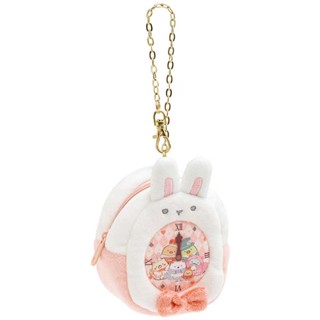 กระเป๋า Sumikko Gurashi - Sumikko in Wonderland Mini Bag แบบ White Rabbit Clock ด้านหลังเป็นช่องใส