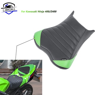 Ljbkoall เบาะที่นั่งรถจักรยานยนต์ สําหรับ Kawasaki Ninja400 Z400 2018-2023 2022 2021 2020 2019