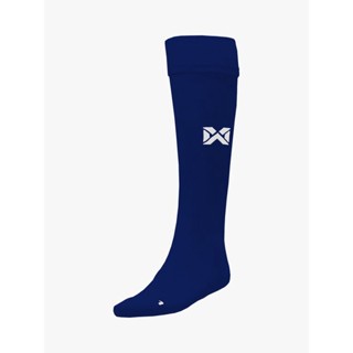 WARRIX ถุงเท้าฟุตบอล FOOTBALL BASIC SOCKS (WC-FBA019-น้ำเงิน)