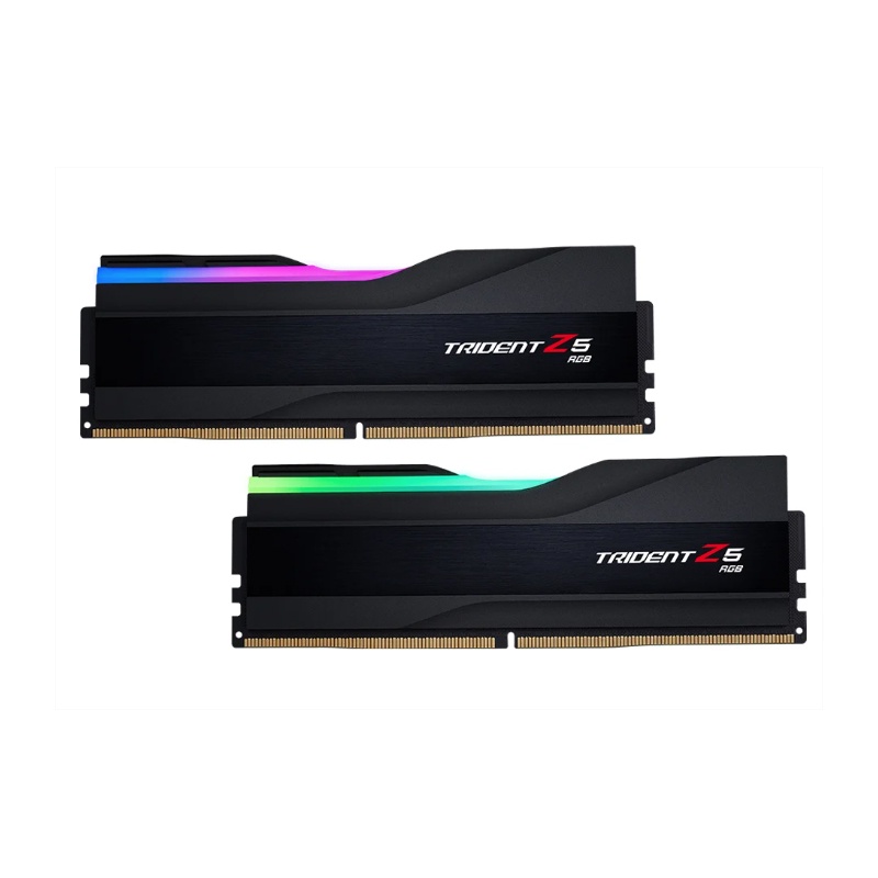 G.SKILL TRIDENT Z5 (หน่วยความจำ) RGB 32GB (16GBx2) DDR5 6000MHz RAM (MATTE BLACK) (F5-6000U3636E16GX