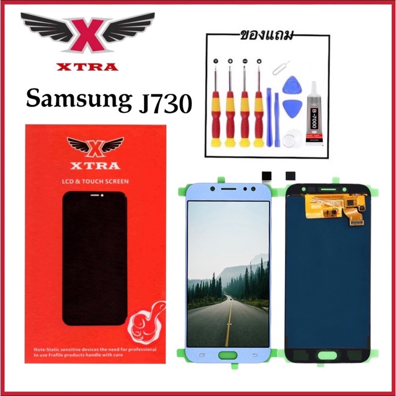 XTRA หน้าจอ LCD samsung J730 / J7pro งานแท้ อะไหล่มือถือ Lcd Display จอ + ทัช For ซัมซุงJ7Pro แถมไขค