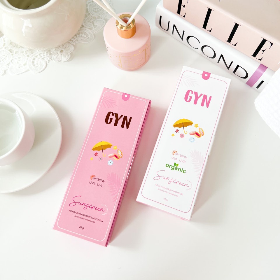 พร้อมส่ง | ถูก | ของแท้ กันแดดจินน์ GYN Sunscreen20 g. SPF 50PA+++