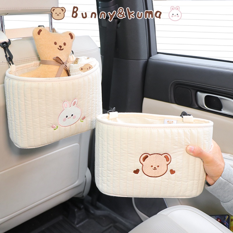 หวนมัด รถ อิน สไตล์ที่นั่งการจัดเก็บสุทธิกระเป๋าถุงเก็บน่ารักแขวนกระเป๋ามัลติฟังก์ชั่ที่นั่งกลับถุงเ