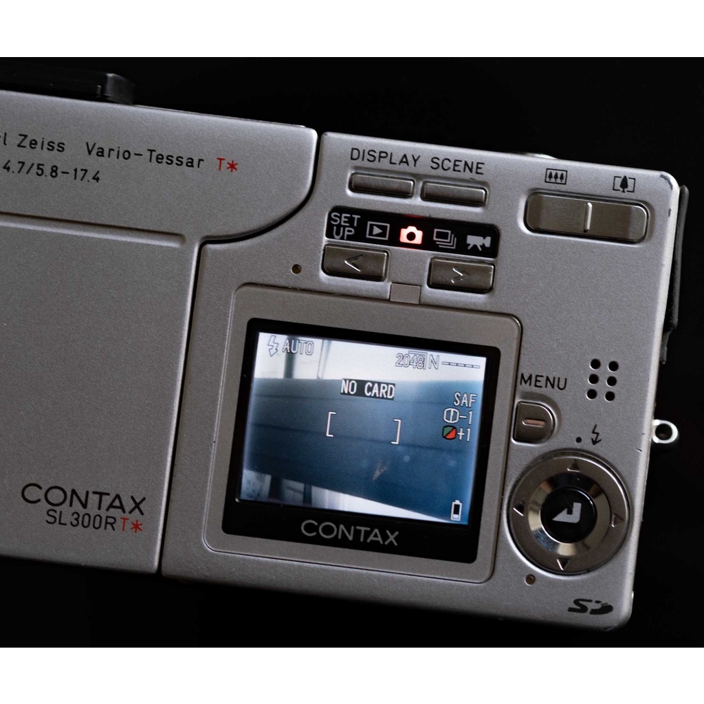 กล้องคอมแพค รุ่นเก่า CONTAX SL300RT SL300 RT VINTAGE DIGITAL