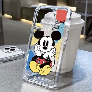 ❤️จัดส่งทันที❤️เคสไอโฟน11/12/13/14 Pro max เคสใส Disney Mickey Cute Case For iPhone 11,12,13,14,12PM,13PM,14PM