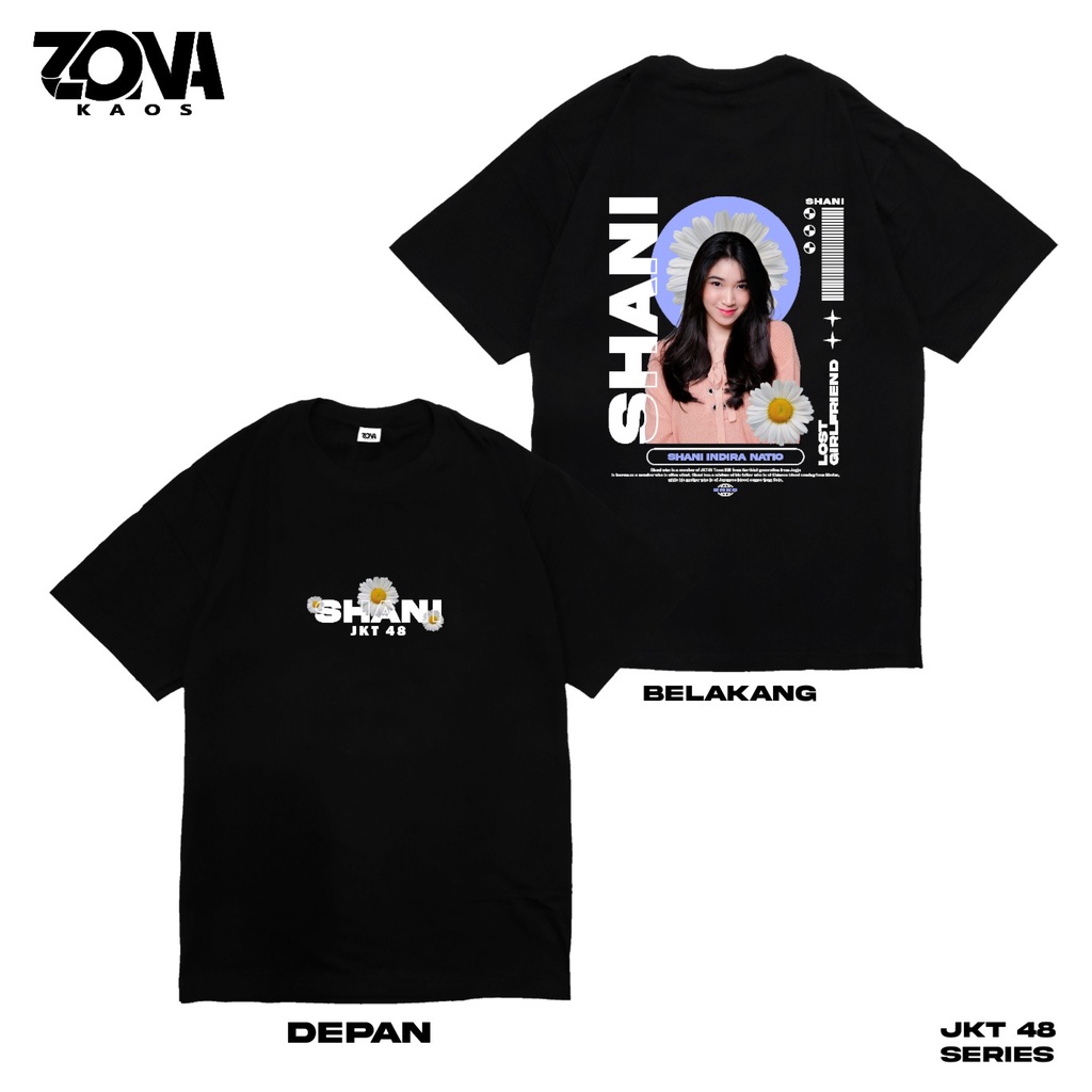JKT48 NEW ERA SHANI เสื้อยืด - JKT 48 NEW ERA MEMBER TSHIRT