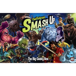 Smash Up Big Box บอร์ดเกมแท้ คู่มือภาษาอังกฤษ