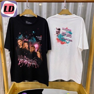 LD เสื้อยืดแขนสั้น Blackpink