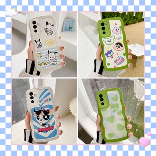 【ใหม่ล่าสุด】เคส vivo 23e 5g เคสโทรศัพท์มือถือ Tpu ลายคลื่นน่ารัก สําหรับ vivo v23e