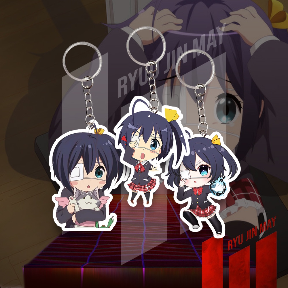 Hp GANTUNGAN พวงกุญแจ/พวงกุญแจ/ที่แขวนโทรศัพท์มือถือ - Chuunibyou-Rikka Takanashi