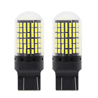 2X 7440 Canbus Super Error Free LED Bulb T20 W21W 144 SMD White for Reverse Tail Turn Signal Light