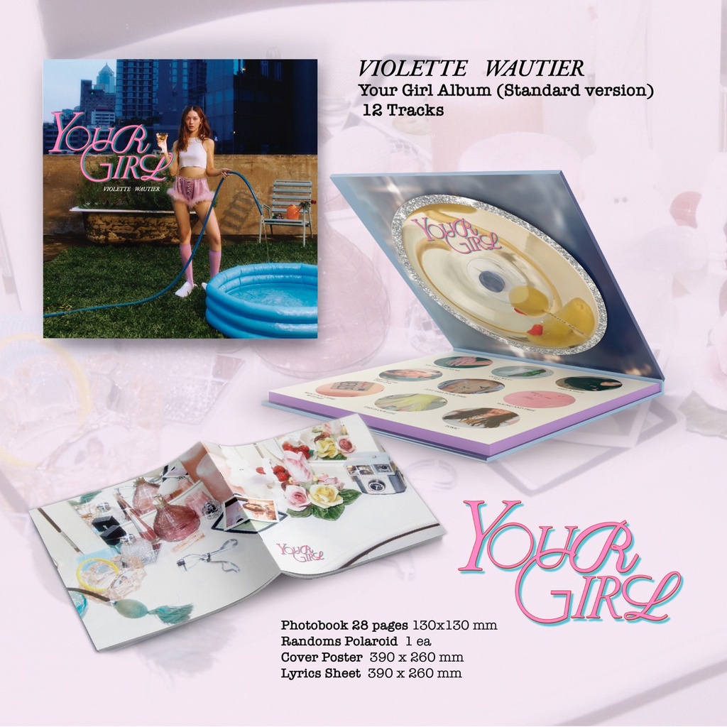 Violette Wautier: "Your Girl" CD album (Standard Version)