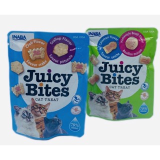 INABA Juicy Bites ขนมแมวเม็ดเนื้อนิ่ม ขนาด 11.3. กรัม