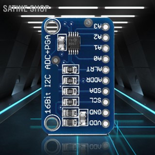 Satine Shop บอร์ดโมดูลแปลงอะนาล็อก เป็นดิจิทัล 16‐Bit I2C Adc 1 ชิ้น