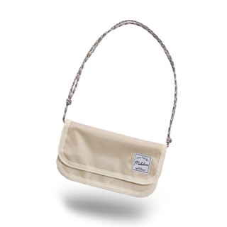 MALABARU / PETITE CROSS BODY BAG / CREAM กระเป๋าสะพายข้าง กระเป๋าผ้ากันน้ำ