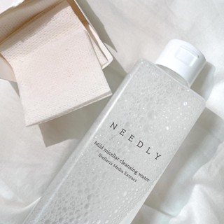 NEEDLY MILD MICELLAR CLEANSING WATER 390ml นีดลี่คลีนซิ่ง ทำความสะอาดผิวหน้าและเมคอัพ