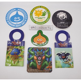 Dragon Quest Event Coasters and stickers