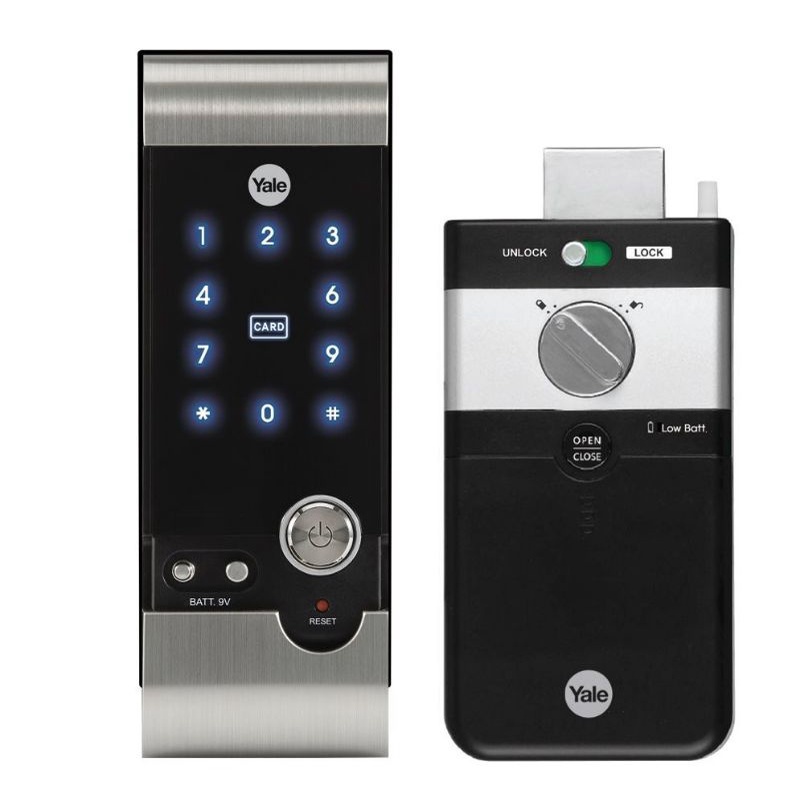 YDR3110+  SMART RIM LOCK ดิจิตอลล็อคแบบใช้การ์ด หน้าจอสัมผัส