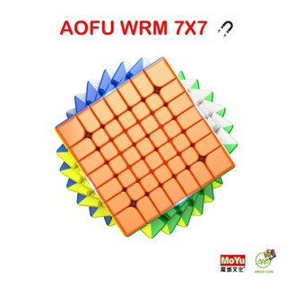 Moyu Aofu Wrm รูบิคลูกบาศก์ 7x7 ลูกบาศก์ความเร็วแม่เหล็ก 7x7x7