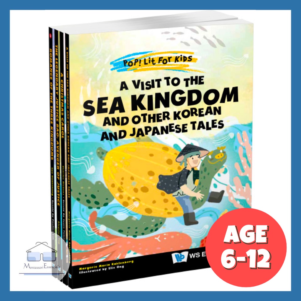 WS E - ยอดนิยม! Lit for Kids (ครบชุด 4) (4 เล่ม) หนังสือเด็กอายุ 6-12 Pop! Lit สําหรับเด็ก