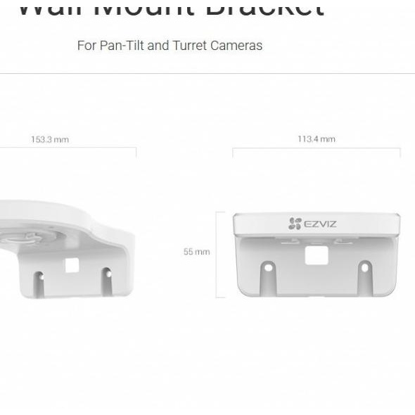 Hikvision Ezviz IP cam C6CN C6N C6T กล้องวงจรปิดในร่มขายึดผนัง - C6N