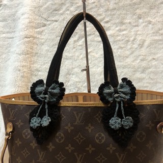 หูถักกระเป๋า  LV neverfull, Coach งานเแฮด์เมด สวย แน่น