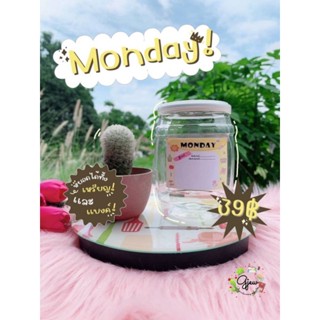 ถังมินิสติ๊กเกอร์จิ๋วMonday (J06M)