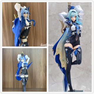 โมเดลฟิกเกอร์ PVC รูปการ์ตูนอนิเมะ Genshin Impact Eula Action Figure สําหรับตกแต่งรถยนต์