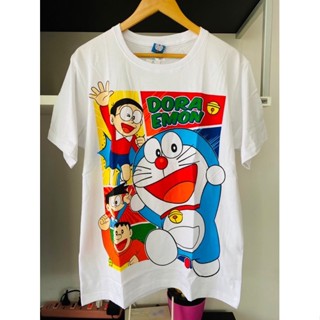 เสื้อยืดลิขสิทธิ์แท้ โดราเอมอล Doraemon ไซส์ใหญ่ พร้อมส่ง