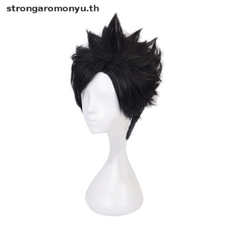 วิกผมคอสเพลย์อนิเมะ Haikyuu Kuroo Tetsurou สีดํา