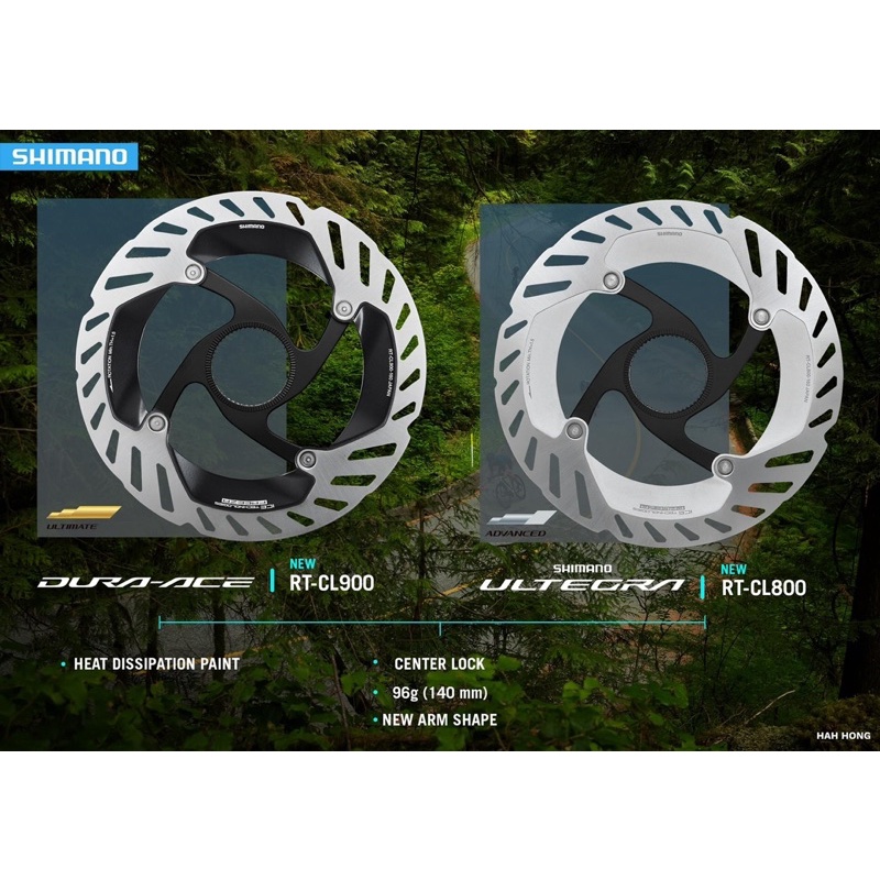 ใบดิสก์ SHIMANO ROTOR RT-CL900 / RT-CL800 ขนาด 140mm/160mm