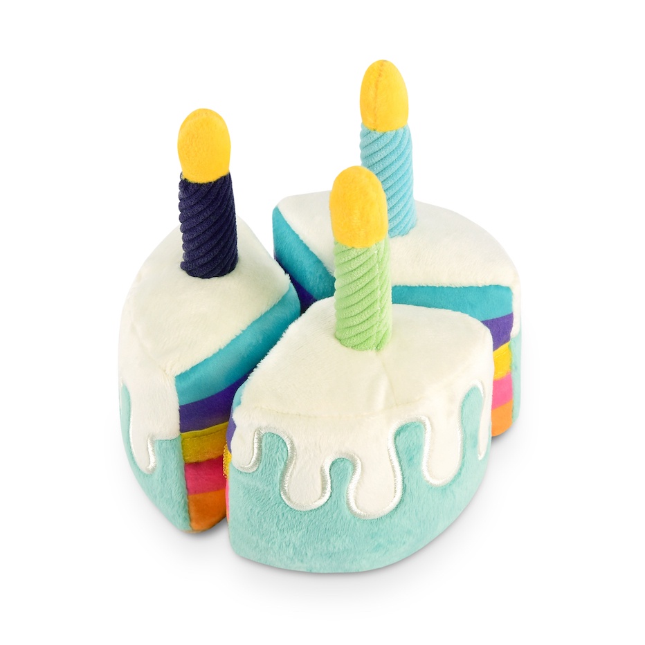 PLAY Bone-appetite Birthday Cake เค้กวันเกิดของเล่นตุ๊กตาสุนัข Plush Dog Toy