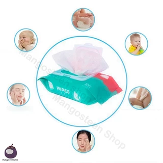 Baby Wipes ทิชชู่เปียก 80 แผ่น ทิชชู่เปียกทำความสะอาด ผ้านุ่มชุ่มชื่น กระดาษเปียก กระดาษทิชชู่เปียก ผ้านุ่มชุ่มชื่น