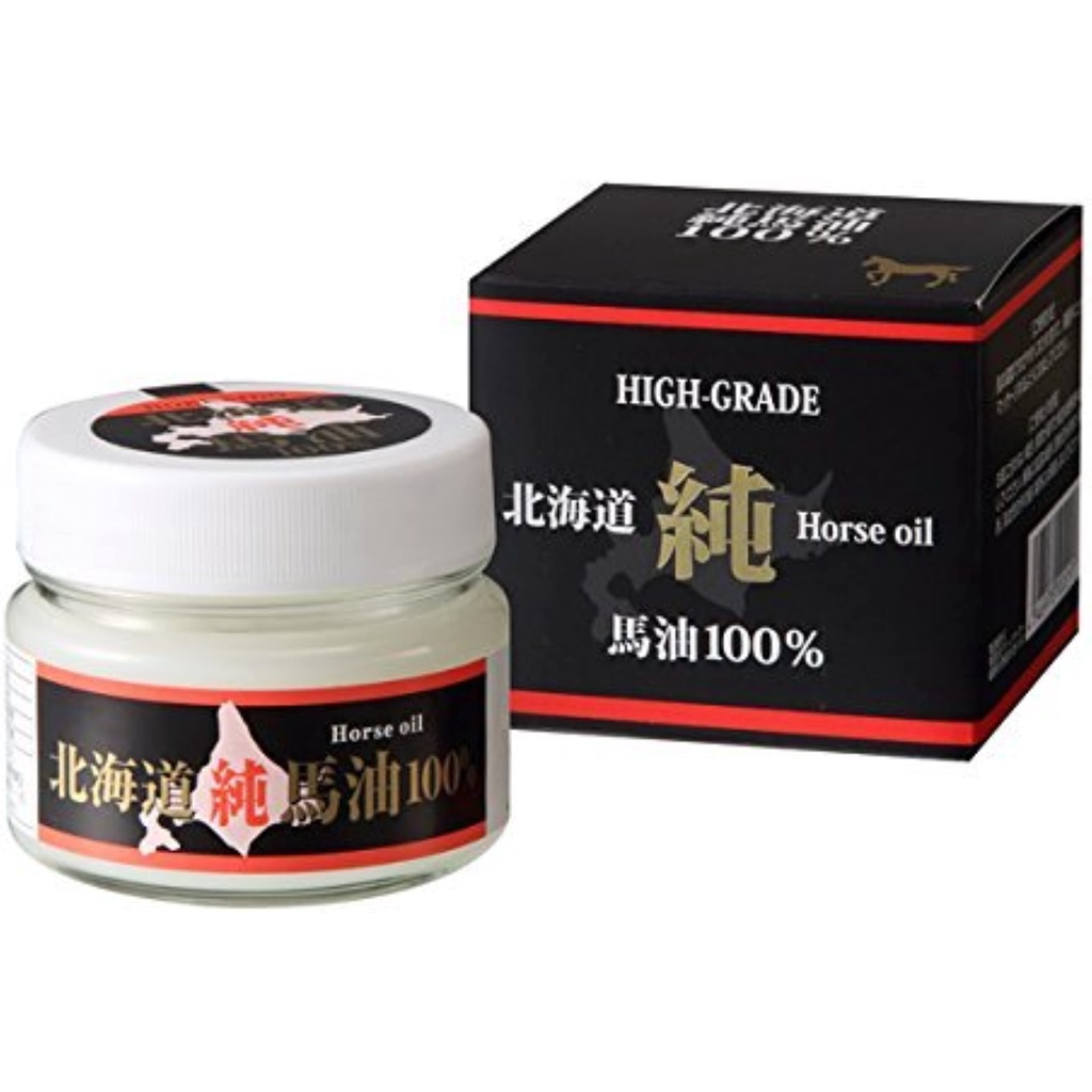 Hokkaido pure horse oil cream (100%horse oil) -KH762006  ／Delivered directly from JAPAN