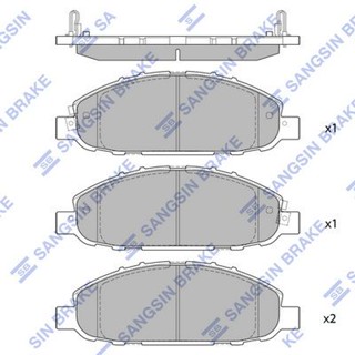 ผ้าดิสเบรคหน้า NISSAN CARAVAN URVAN E25 2001-2012 NV350 E26 2012- HI-Q