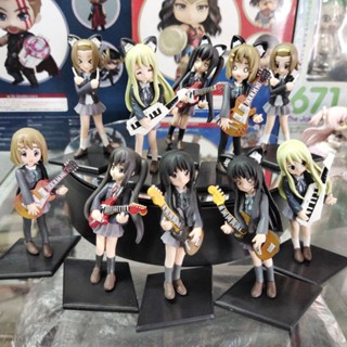 โมเดล เค อง ก๊วนดนตรีแป๋วแหวว Model K- on เซ็ท 10 ตัว