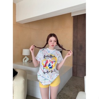 Sela Moon t-shirt เสื้อยืด Zara ลายเซล่ามูน