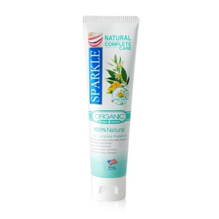 ของแท้/พร้อมส่ง Sparkle Natural Complete Care Toothpaste 100g.สปาร์คเคิล ยาสีฟันสูตรธรรมชาติ