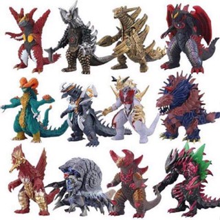 ☃㍿✥กาวนุ่มขนาดใหญ่ Chimera emperor ultimate Bellia Galatron king five emperors Ultraman monster toy male