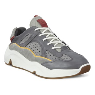 ECCO รองเท้าหนังผู้ชายรุ่น ECCO CHUNKY SNEAKER M GREY