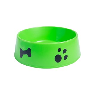 ชามอาหารหมา ชามอาหารแมว ถ้วยอาหารสัตว์เลี้ยง plastic single pet bowl