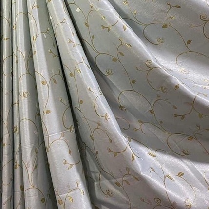 แนะนำ ผ้าม่าน ผ้าม่านลายดอกมะลิมีหลายสี ราคาพิเศษ มีเก็บเงินปลายทาง