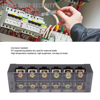 บล็อกเทอร์มินัลแถบนิรภัยอัจฉริยะ 100A 600V กระแสไฟขนาดใหญ่ สายไฟง่าย