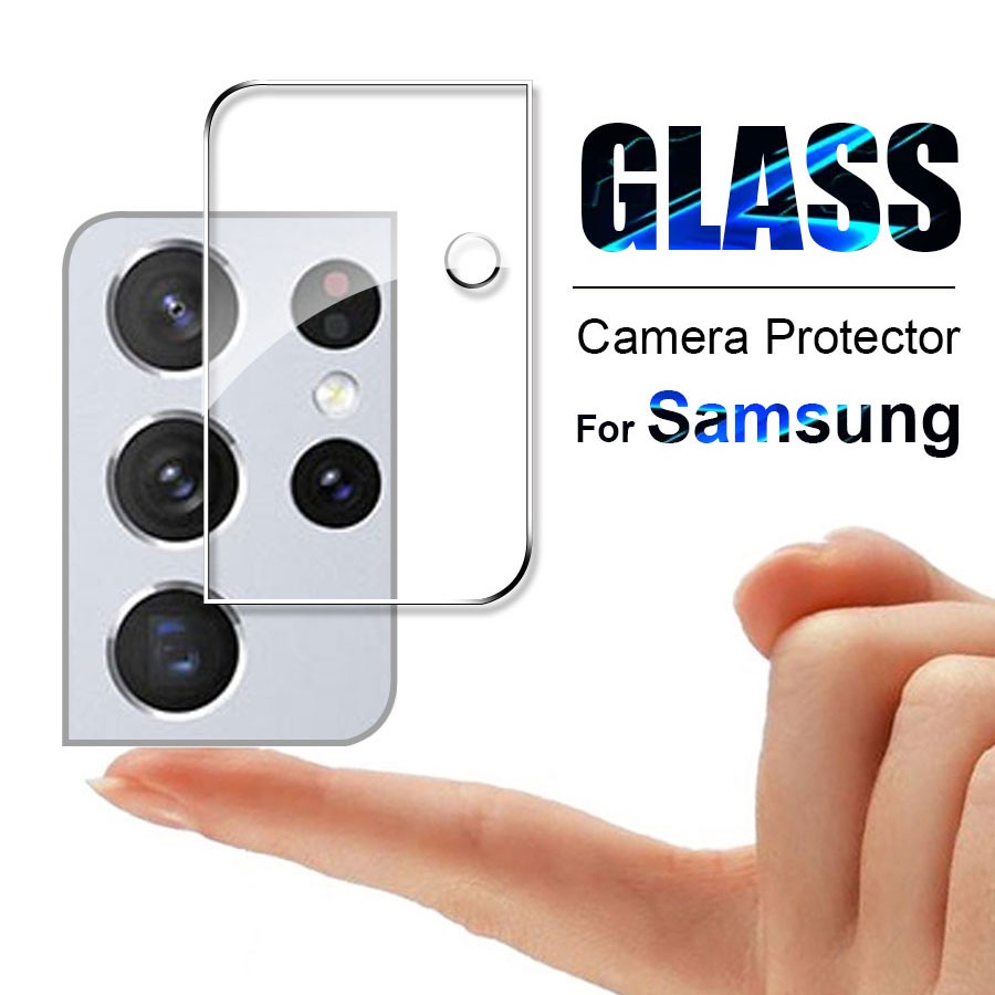 กระจกกันรอยเลนส์กล้องหลัง For Samsung Galaxy Z Fold3 S22 S21 S20 S10 S9 S8 Plus S21 S20 FE Note 20 Ultra Note 10 Lite Note 10 Plus Note 9 8