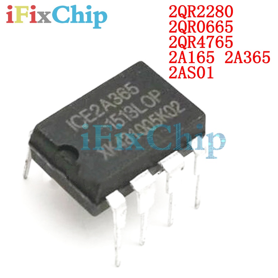 5pcs ยี่ห้อใหม่ ICE2QR2280Z ICE2QR2280 2QR2280Z DIP-7 ICE2QR0665 ICE2QR0665J 2QR0665 ICE2QR4765 ICE2
