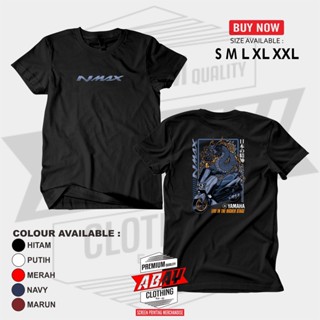 เสื้อยืด ลายมังกร Yamaha NMAX The Ultimate Sports Matic สําหรับขี่รถจักรยานยนต์สามารถปรับแต่งได้