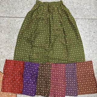 ผ้าถุงอาบน้ำเอวยางยืด ลายไทย ขนาดยาว 105ซม